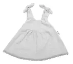 Baby Nellys Dětské letní mušelínové šatičky