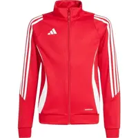 adidas TIRO24 TRAINING JACKET Y Dětská mikina, červená, velikost