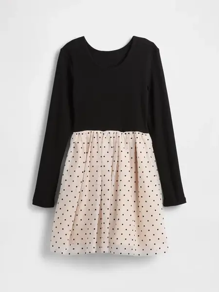 GAP Children's Dress with Tulle Skirt - Girls