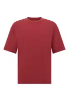 Boggi Milano Tričko 'Pima'  burgundská