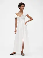 GAP Dámské Košilové popelínové maxi šaty GapStudio by Zac Posen 783342-00 Velikost: 10