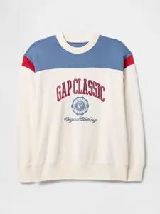 GAP Dámská Oversize mikina s logem Americana 729492-01 Velikost: XXS