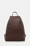 Kožený ruksak Answear.LAB hnedá farba, malý, jednofarebná