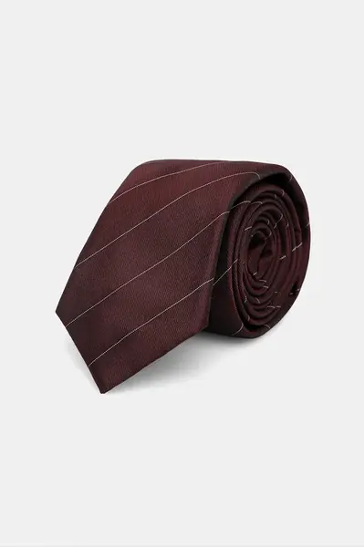 Kravata s prídavkom hodvábu Calvin Klein