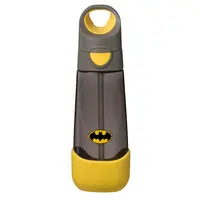 Fľaša na pitie so slamkou 600 ml - Batman