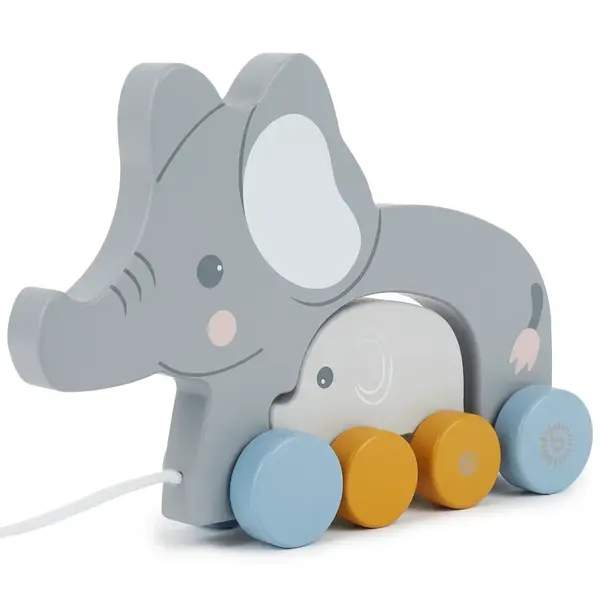 Bieco - Ťahacia hračka - slony