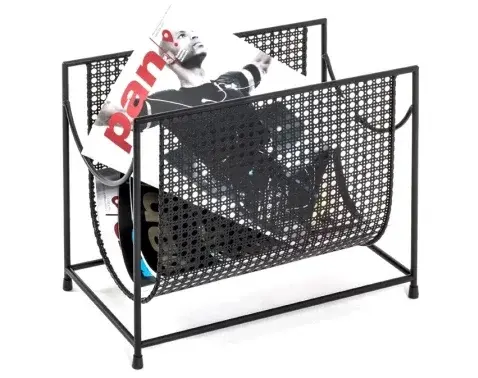 Stojan na noviny Wien, čierny%