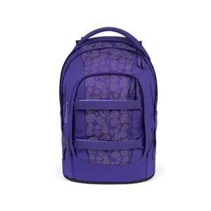 Študentský batoh Ergobag Satch Pack – Bright Faces - reflexný