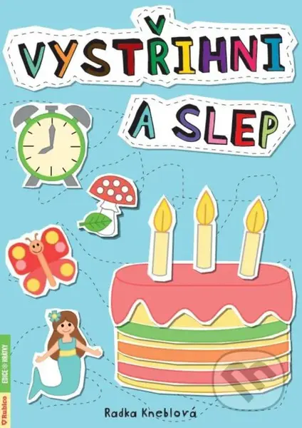 Vystřihni a slep - Radka Kneblová - kniha z kategorie Omalovánky, vystřihovánky, papír