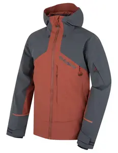 Husky Geilo M S, brown/grey Pánská lyžařská bunda