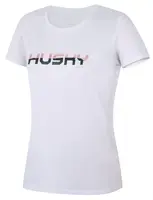 Husky Tee Wild L XL, white Dámské bavlněné triko