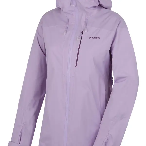 Husky Nicker L XL, light purple Dámská hardshell bunda