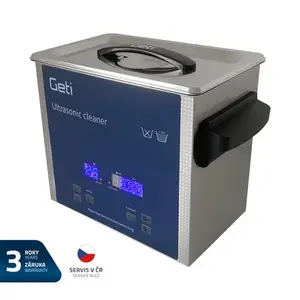 Ultrazvuková čistička GETI GUC 03B 3L nerez