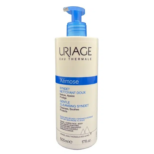 URIAGE Xémose Jemný čisticí krémový gel pro suchou až atopickou pokožku 500 ml