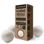 ALLNATURE Vlněné koule do sušičky 3 kusy
