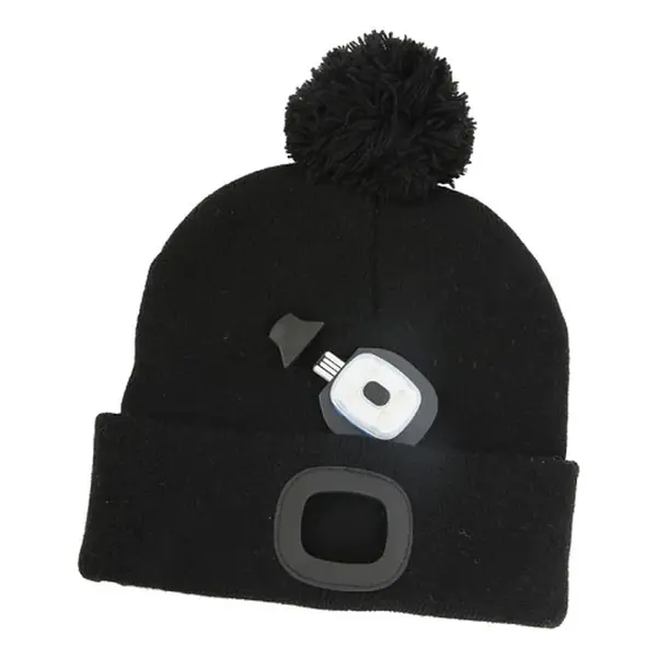 Čepice s čelovkou STREND PRO 3133312 Wahoo nabíjecí