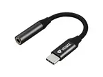 Adaptér YENKEE YTC 102 USB-C / JACK 3,5mm (pro poslech hudby)