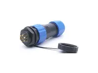 Konektor a zdířka SP/SD20-7P vodotěsný na kabel a panel
