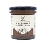NATU Arašídový krém s hořkou čokoládou 300 g