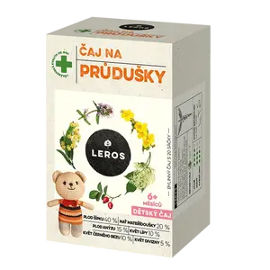 LEROS Dětský čaj na průdušky 20 šáčků