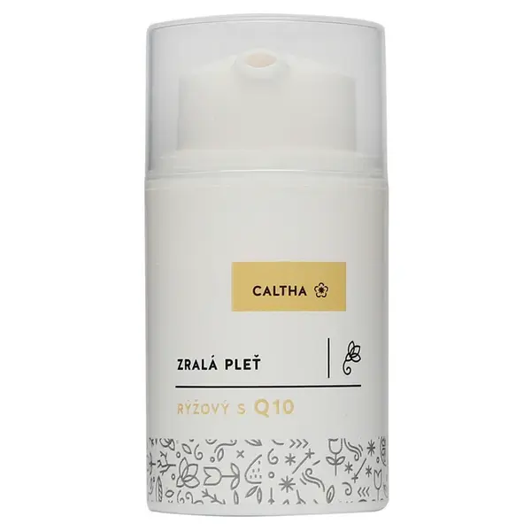 CALTHA Pleťový krém Rýžový s Q10 50 ml