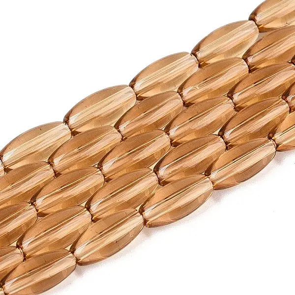 Transparent Glass Beads Strands