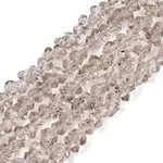 Transparent Glass Beads Strands
