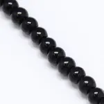 Crystal Glass Round Beads Strands