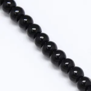 Crystal Glass Round Beads Strands