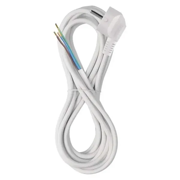 Flexo šňůra PVC 3x1,0mm 5m bílá EMOS S14315