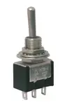 Přepínač páčkový    3pol./3pin (ON)-OFF-(ON)