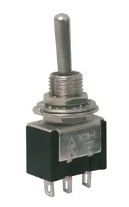 Přepínač páčkový    3pol./3pin (ON)-OFF-(ON)