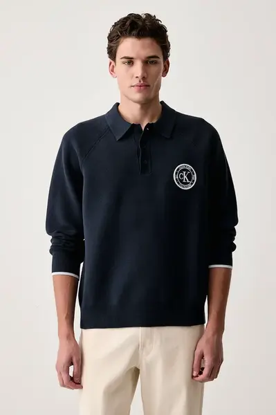 Calvin Klein Jeans  sveter pánsky s bavlnou