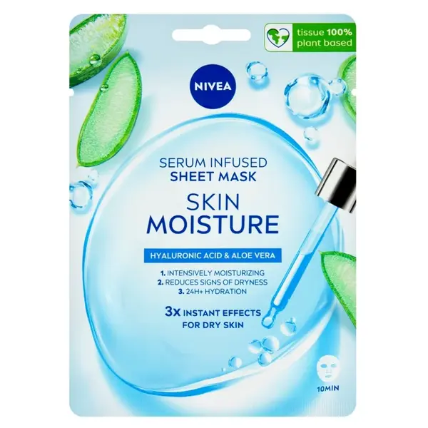 NIVEA Hydratační textilní maska 1 kus