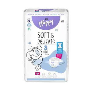 BELLA HAPPY Baby midi 5 - 9 kg 70 kusů
