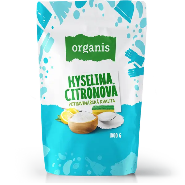ORGANIS Kyselina citronová 1000 g