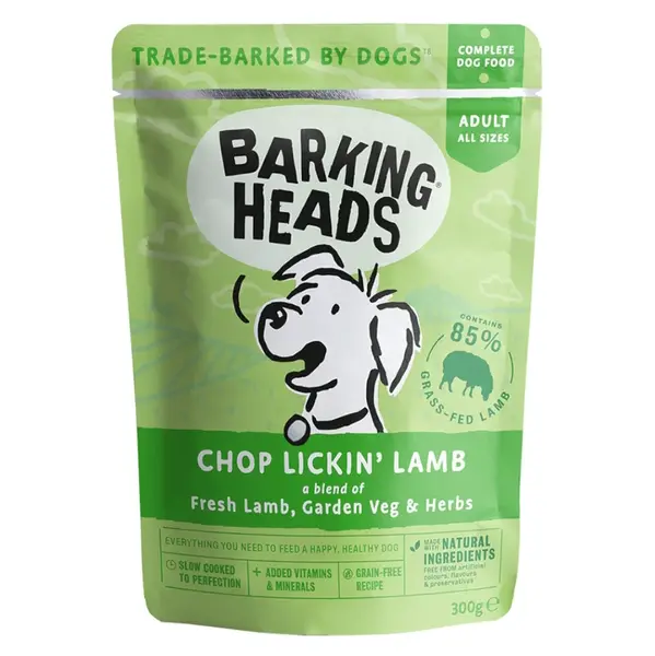 BARKING HEADS Chop Lickin’ Lamb kapsička pro psy 300 g