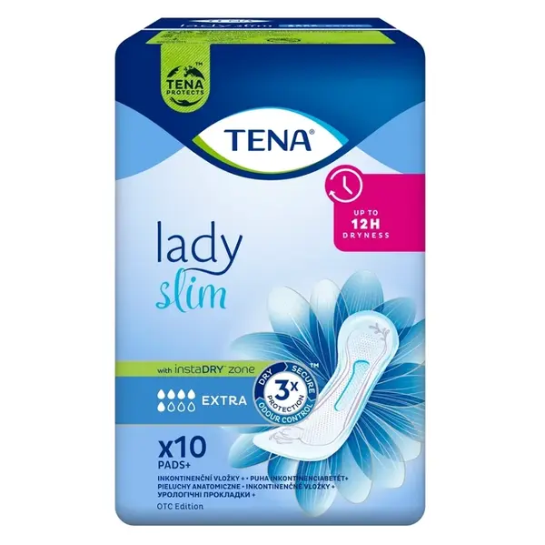 TENA Lady Slim Extra inkontinenční vložky 5 kapek 10 kusů