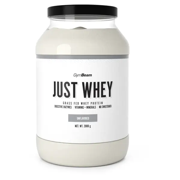 GYMBEAM Protein Just Whey bez příchuti 2000 g