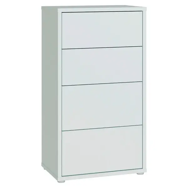 Carryhome KOMODA, světle šedá, 55/99/35 cm