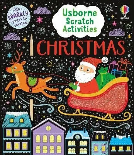 Usborne Scratch Activities Christmas - Rosie Dickins