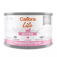 CALIBRA Life konzerva kitten chicken pro koťata 200 g