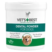 VET´S BEST Prášek na zuby pro psy, 90g