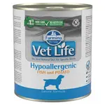 VET LIFE Natural Hypoaller Fish&Potato konzerva pro psy 300 g