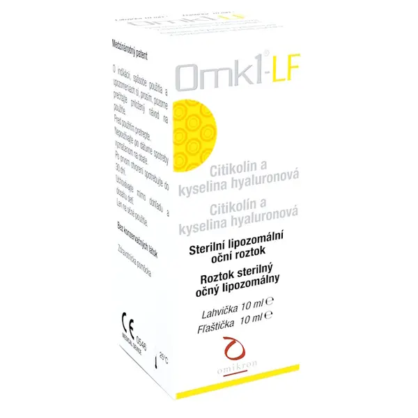 OMK1-LF Sterilní lipozomální oční roztok bez konzervantů 10 ml
