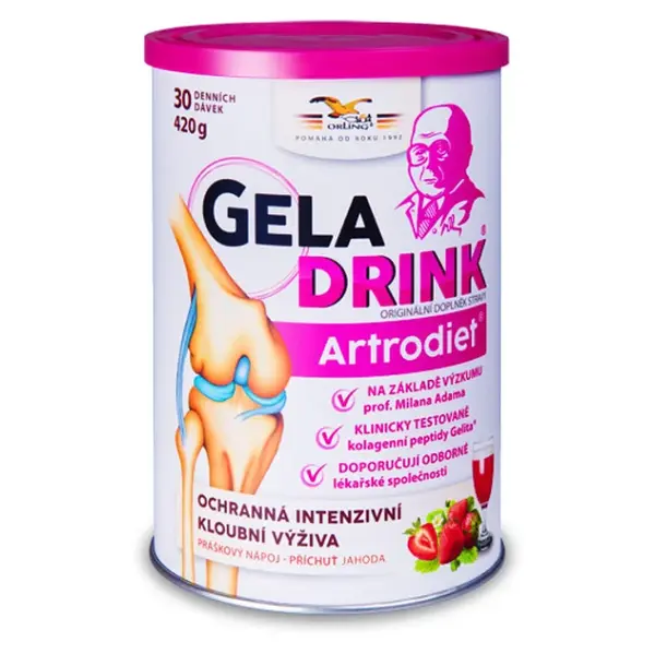 GELADRINK Artrodiet nápoj jahoda 420 g