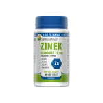 BIO PHARMA Zinek Glukonát 15 mg 100+50 tablet