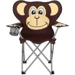 NILS NC3029 Dětská skládací židle, hnědá, velikost