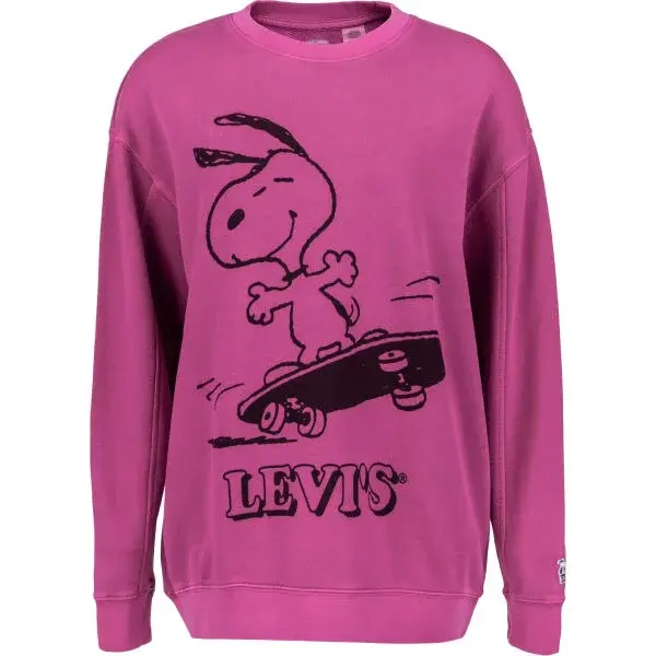 Levi's&reg; UNBASIC CREW SWEATSHIRT Dámská mikina, růžová, velikost