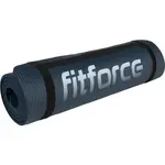Fitforce NBR MAT Podložka na cvičení, tmavě šedá, velikost